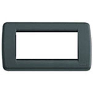 Ramka ozdobna, Round, silk, 4M, czarny