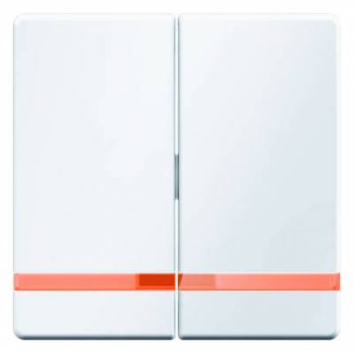 Klawisze z pomarańczową soczewką; śnieżnobiały, aksamit; Q.1 Numer katalogowy: 16276089