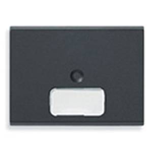 Klawisz z miejscem na opis, 2M, antracyt