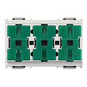 3 przyciski kołyskowe (roker) + przekaźnik, 3M, biały