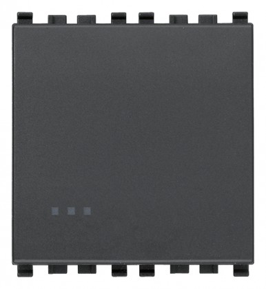 Łącznik schodowy, 1P, 16AX, 2M, antracyt