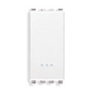 Przycisk 1P, NC, 10A, 1M, biały