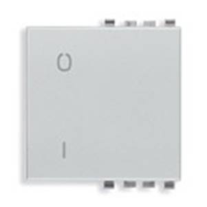 Klawisz, symbol O/I, 2M, srebrny