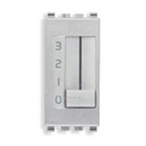 Regulator prędkości 1P, 4 poz., suwak, 1M, srebrny