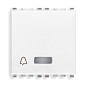 Przycisk SET/RESET, 1M, biały