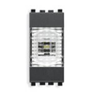 Lampa LED, 230V, 1M, antracyt