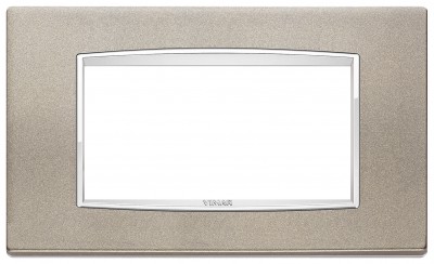 Ramka ozdobna, Classic 4M Bright matowy tytanowy