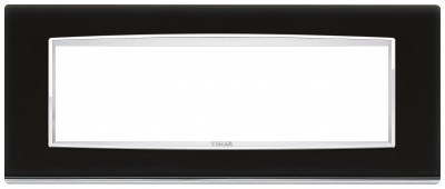 Ramka ozdobna, Classic, szkło, 7M, czarny lód