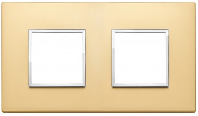 Ramka ozdobna 4M (2+2) 71mm satin gold