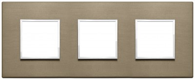 Ramka ozdobna 6M (2+2+2) 71mm dark bronze