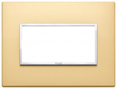 Ramka ozdobna 4M aluminium satin gold