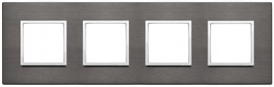 Ramka ozdobna 8M (2+2+2+2) 71mm lava grey