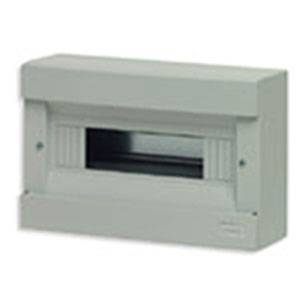 IP40 surface consumer unit 12M grey