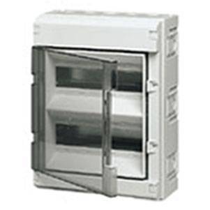 IP55 surface consumer unit 24M+door grey