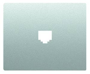 Gniazdo poj komp. i tel.  - aluminiowy