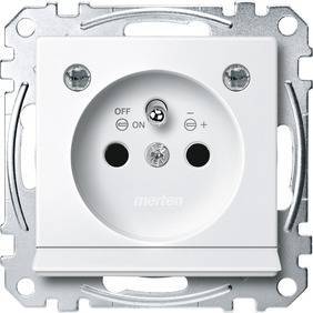 GNIAZDO+UZ.,PRZESŁ.Z.BEZS.M.LED B.P.S.M, Kod produktu: ME-MTN2504-0319