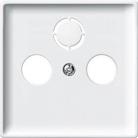 PŁYTKA CENT. G.RTV/SAT, BIAŁA, SYS. D., Kod produktu: ME-MTN294119