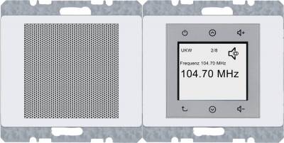 Radio Touch; śnieżnobiały, połysk; Arsys Numer katalogowy: 28800069