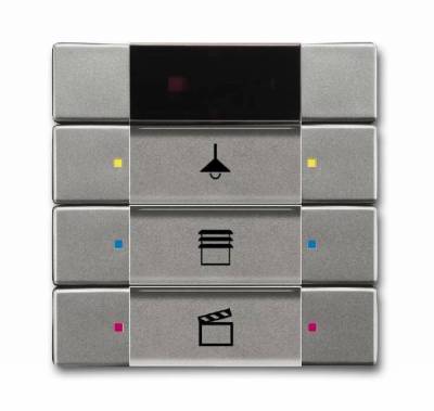 Przycisk  sterujący 3/6 klawiszowy z odbiornikiem IR