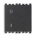 Łącznik dwubiegunowy, 16AX, 2P, 2M, antracyt