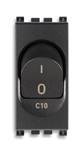 Wyłącznik różnicowy C10, 120-230V, 1M, antracyt