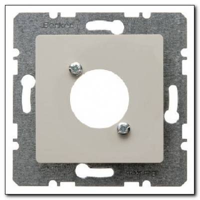 Płytka centralna do okrągłych łączy wtykowych XLR D-Serie; kremowy; System płytek centralnych Numer katalogowy: 141202