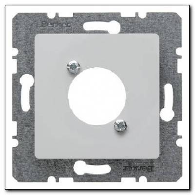 Płytka centralna do okrągłych łączy wtykowych XLR D-Serie; śnieżnobiały; System płytek centralnych Numer katalogowy: 141209