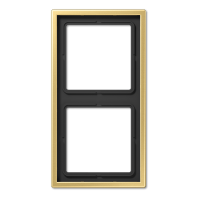 Ramka 2-krotna, mosiądz klasyczny