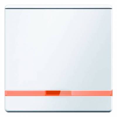 Klawisz z 2 dołączonymi soczewkami i dużum polem opisowym; śnieżnobiały, aksamit; Q.1 Numer katalogowy: 16966089