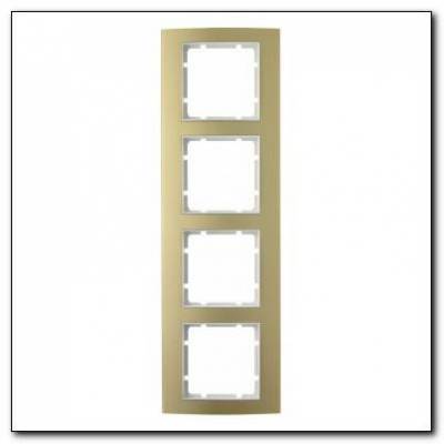 Ramka 4-krotna; złoty/śnieżnobiały; B.3 Numer katalogowy: 10143046