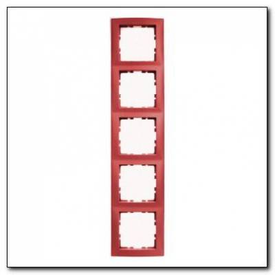 Ramka 5-krotna; czerwony, połysk; S.1 Numer katalogowy: 10158962