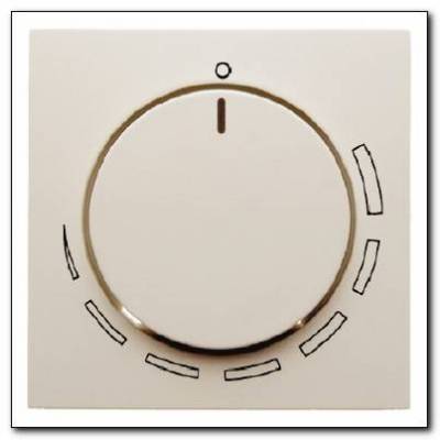 Element centralny z pokrętłem regulacyjnym do regulatora obrotów; kremowy, połysk; S.1 Numer katalogowy: 11378922