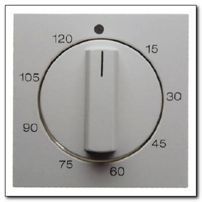 Element centralny z pokrętłem regulacyjnym do mechanicznego łącznika czasowego; śnieżnobiały; S.1/B.1/B.3/B.7 Glas Numer katalogowy: 16331909