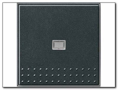 Łącznik przyciskowy kontr, przełączalny Gira TX_44 (IP 44) antracytowy