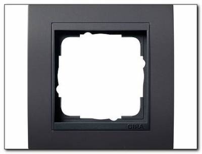 Ramka pojedyncza antracytowy Gira Event antracytowy