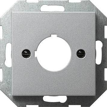 Osłona+płytka mont. urządzenie z 22,5mm System 55 kolor alu