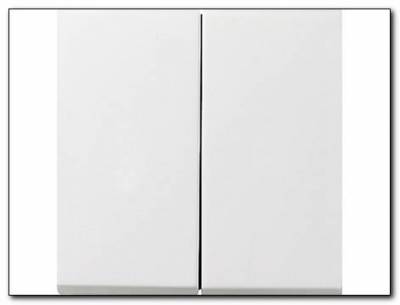 Klaw. wył. świeczn. Gira F100 biały