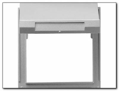 Ramka pośrednia Klapka Gira TX_44 (IP 44) kolor alu