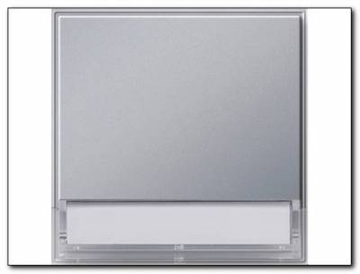 Klawisz z dużym polem opis. Gira TX_44 (IP 44) kolor alu