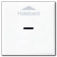 Mechanizm karty hotelowej, biały