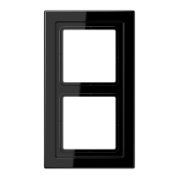 Ramka 2-krotna LS-design, czarny