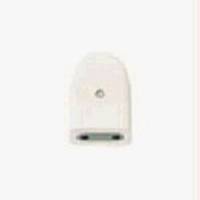 2P 10A P10 axial outlet white