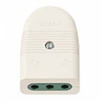 2P+E 10A P11 axial outlet white