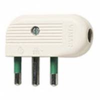 2P+E 16A 90°-plug white