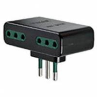 Multi-adaptor S11 +4P11 outlet black