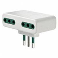 Multi-adaptor S11 +4P11 outlet white