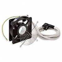 Fan for wall and floor mount cabinet