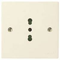 2P+E 16A P17/11 outlet ivory