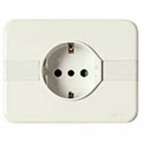 2P+E 16A P30 outlet for ø60mm box