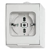 IP55 2P+E 16A universal outlet
